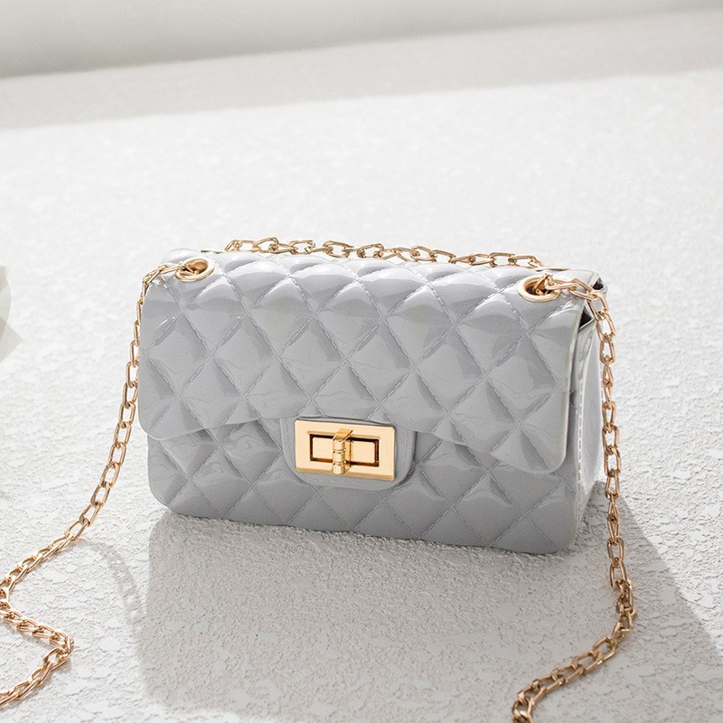Bolsa de comercio exterior Lingerie Jelly 2024 bolso de hombro cadena bolso femenino de moda versátil bolso móvil de comercio exterior image 8