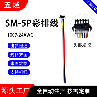 SM5P���ž����Ӿ���1007-24 AWG�t���{�S�ң�ƽ����X��Ļ�z���^