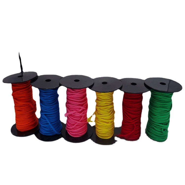 Cuerdas de poliéster cuerdas de trenzado cuerdas de trenzado coloridas cuerdas de polipropileno cuerdas de nylon cuerdas de núcleo cuerdas de trenzado DIY