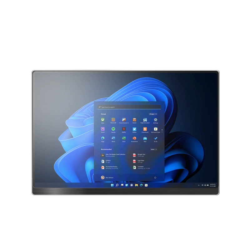 Прикасательная LCD-дисплей, 15,6 дюйма, сенсорный экран