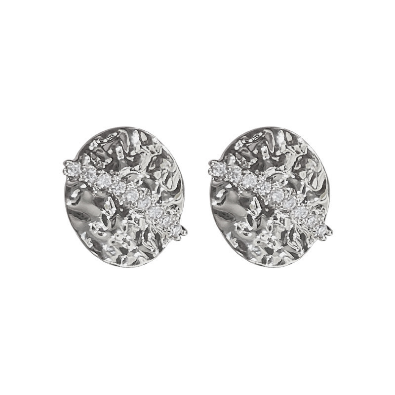 Exquisite Zircon Stud Earrings Forest Series Sparkling Jewelry_voghion.com