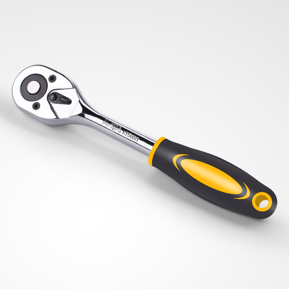 锴达工具棘轮扳手1/2棘轮扳手24齿大飞快脱板子机修工具公制单头