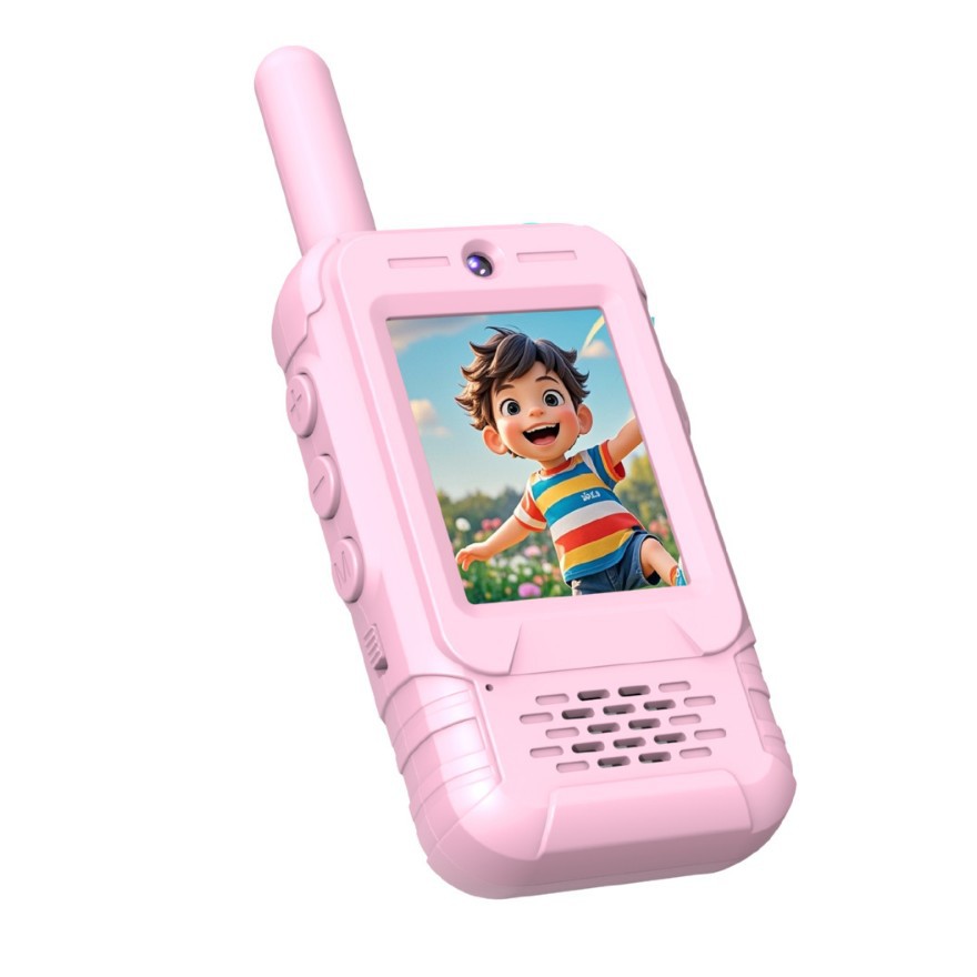 Ventas transfronterizas de videoconferencia infantil intercomunicación padres-hijos mini teléfono inalámbrico al aire libre juguetes electrónicos regalos image 6