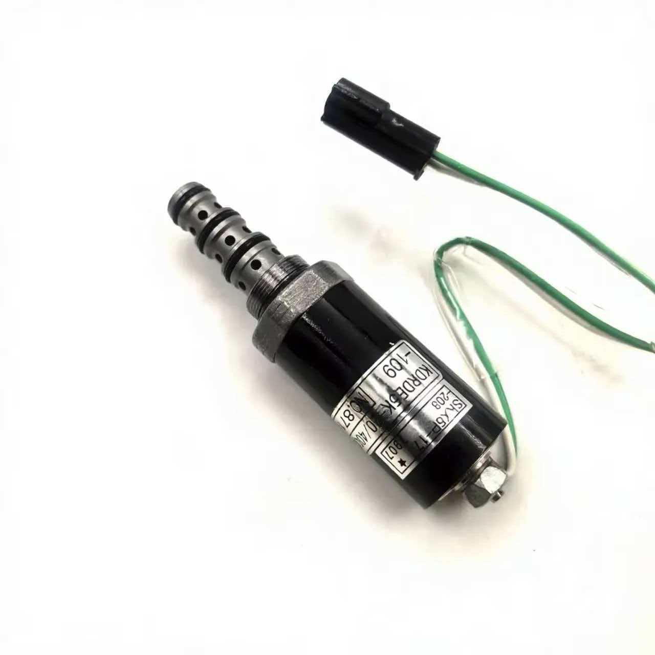 40C07-109 Is Suitable for Volvo Ec210 and Hyundai R215-7 Hydraulic Pump Solenoid Valve Construction Machinery