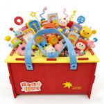 爆款2026马年公司年会活动创意广告礼盒商务伴手礼毛毡实用收纳筐