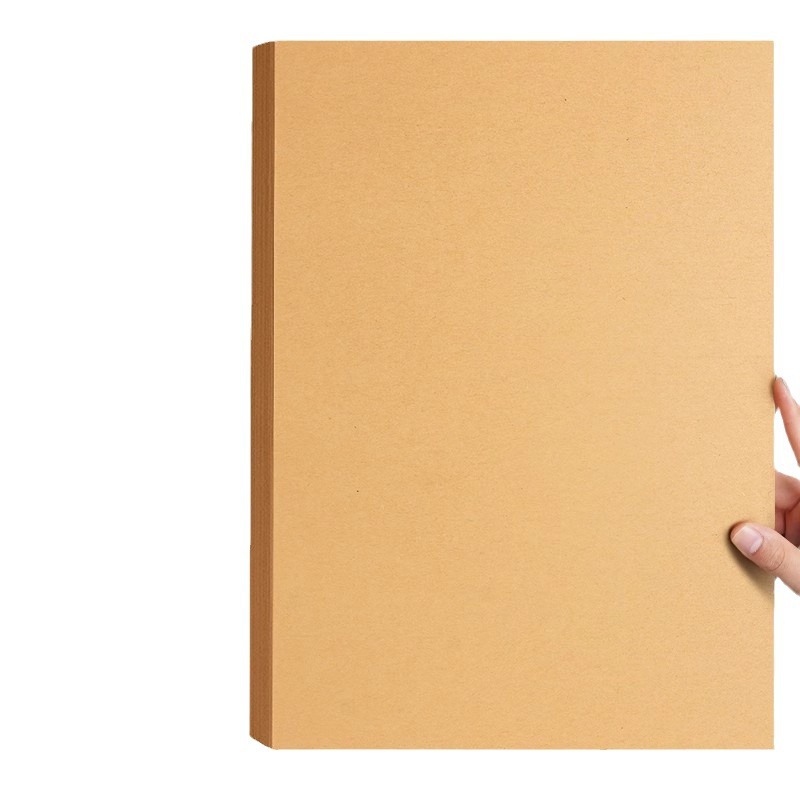 Inventario A4 kraft 4K engrosado cartón de vaca cartón duro cartón de cubierta papel encuadernador