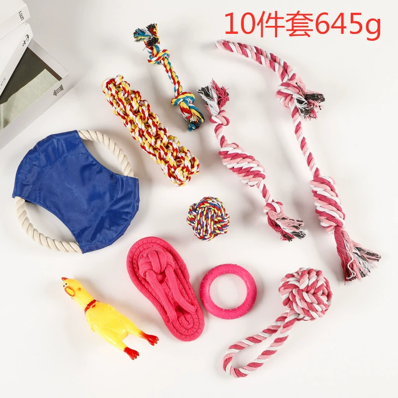 Фабрика Хлопковая Веревка Молярная Игрушка Собака Вентиляционная Укусающая Игрушка Узел Домашнее Животное Хлопковая Веревка Игрушка Костюм Игрушки Любимчика
