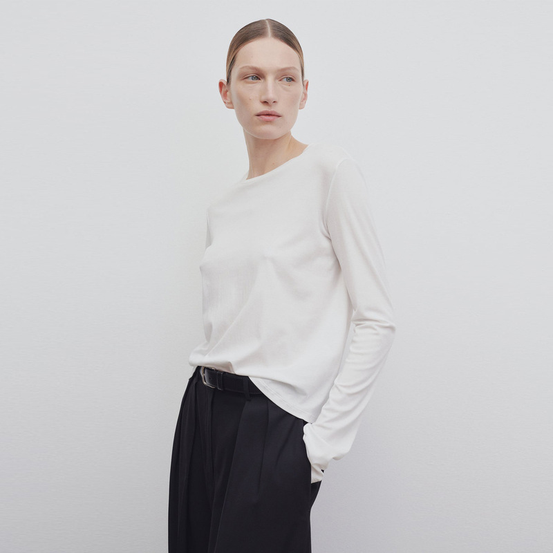 Row's Classic One-Piece Cut Australian Velvet Winter Thermal Thickeneded Warm Long-Sleeved T-Shirt for Men and Women Couples