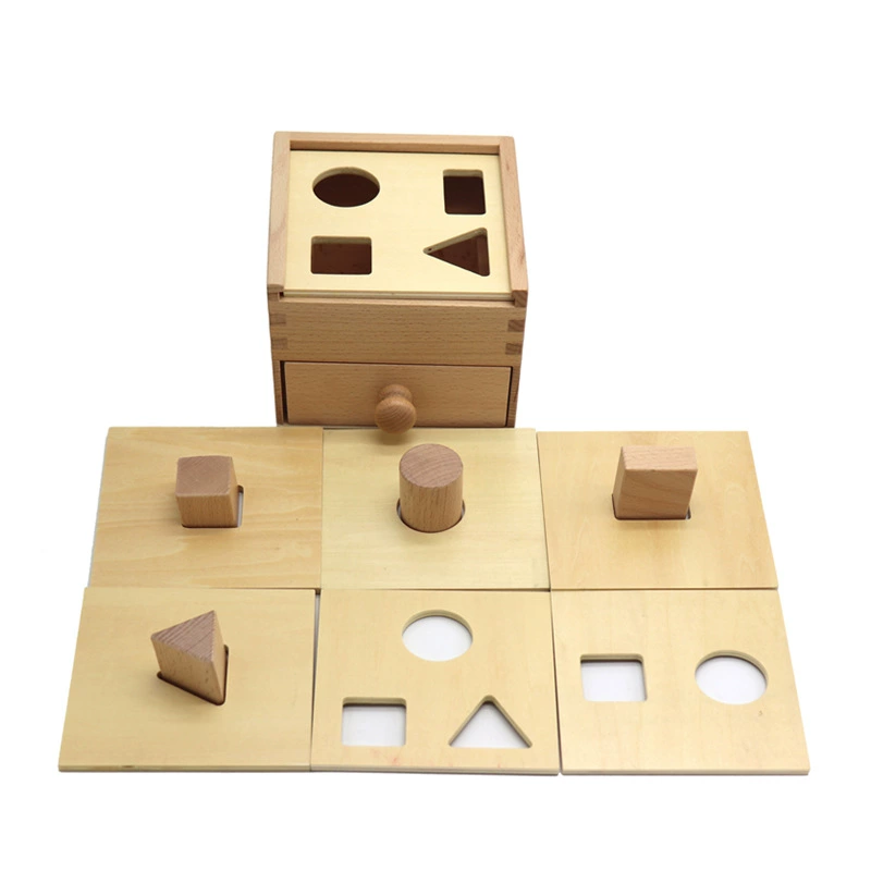 Constructor Montessori, children's teaching aids for kindergarten for boxes, toy, classification, early education