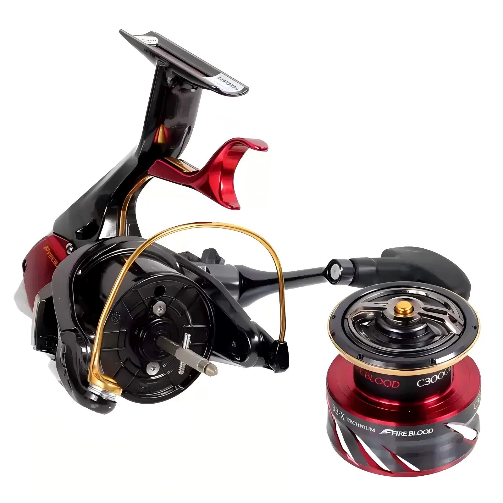 SHIMANO 24 Fireblood BB-X Technium Fireblood Rock Blame черная катушка