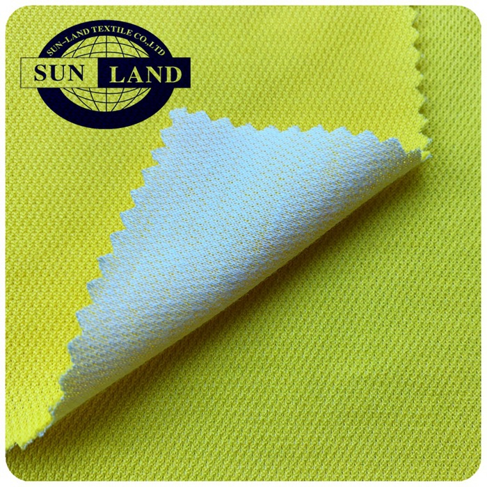 春夏服装POLO衫面料 文化衫服装 涤盖棉针织珠地 热转移印花用 漂