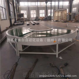 输送流水线新款皮带转弯输送机90度180度食品厂传送带物流输送