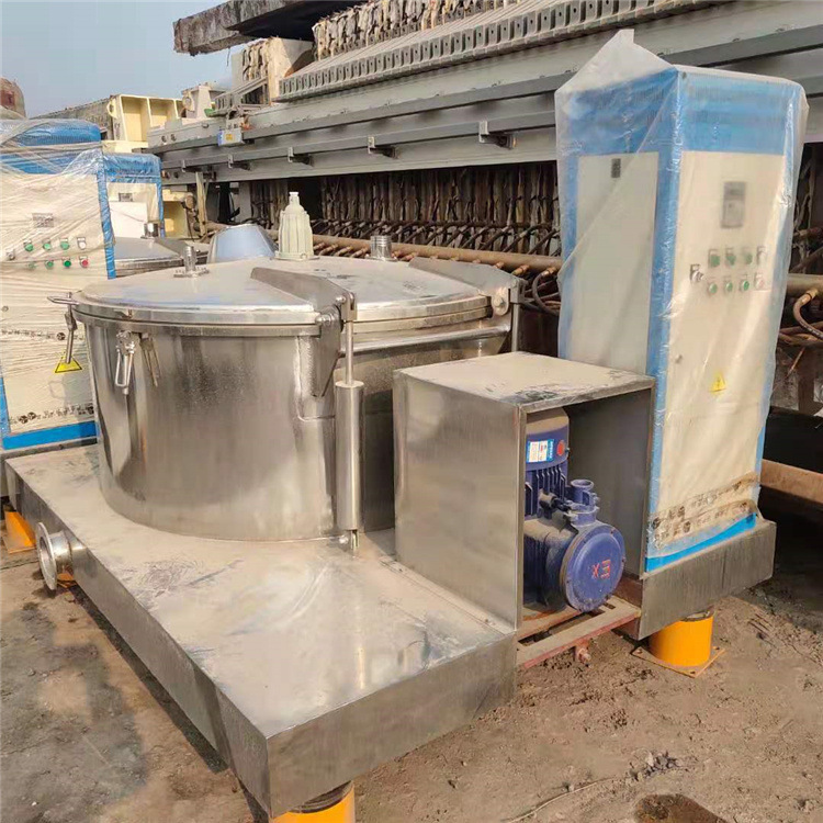 不锈钢平板吊袋离心机 化工粉末液体食品蔬菜用 密闭式常速离心机