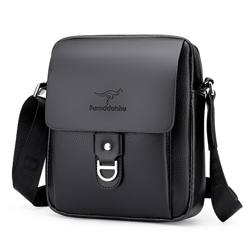 New men's bag: shoulder bag, crossbody bag, casual men's bag, vertical-style backpack, business briefcase, soft-leather bag—wholesale