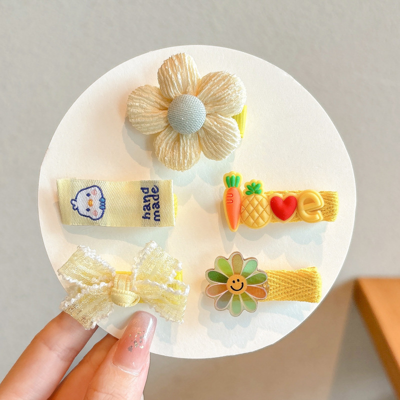 婴儿汗毛夹2025新款胎毛夹女童宝宝不伤发头饰夹子儿童发量少发卡|undefined