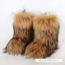 y2këëѥ��Ůʿ��ů�����羳������Ͳ����ë�ļ���Ƥ��ѩ��ѥ