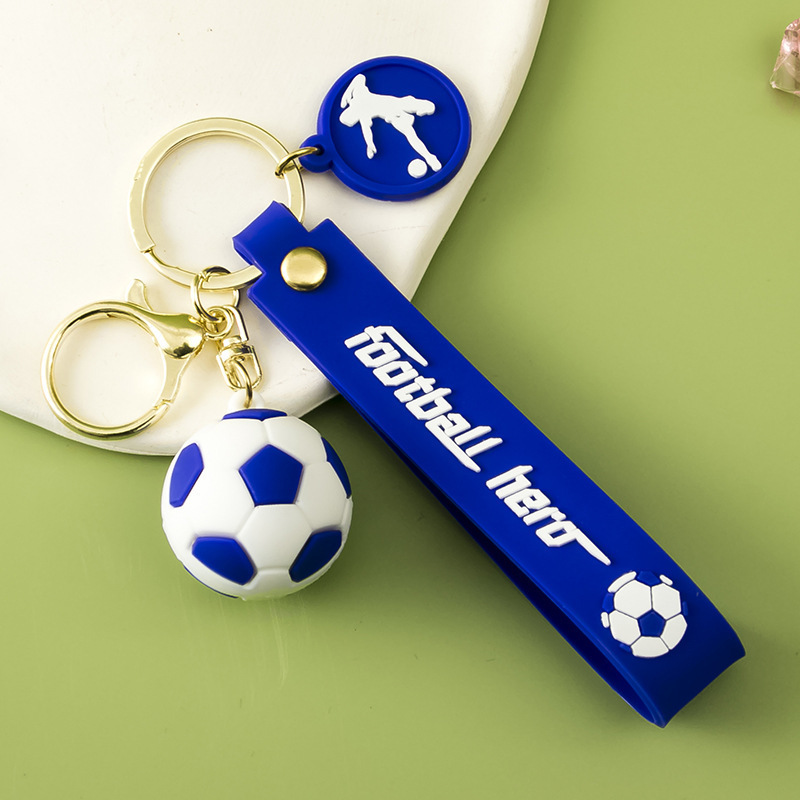 ミニサッカーのキーホルダーのペンダントをシミュレーションします。|undefined