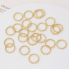 Polysis 18K Package Gold Open Twita Copper Copper Plating Trivial Step Circle DIY Bracelet Connection Jewelry Material