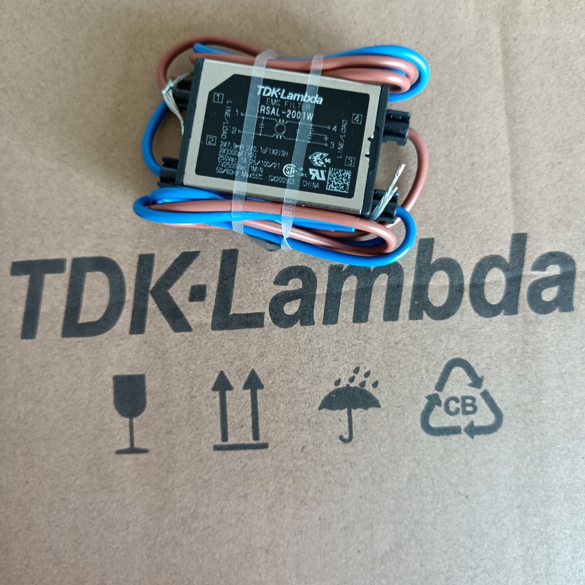 RSAL-2001W TDK-LAMBDA电源滤波器