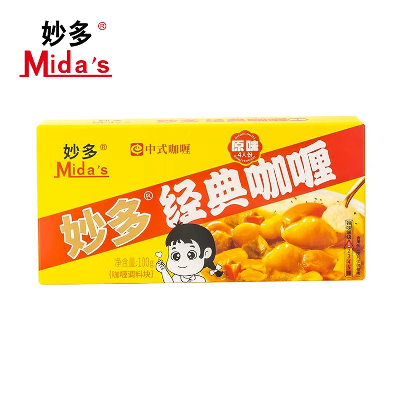 Miaido mida's Классический карри Оригинальный китайский карри быстрого приготовления