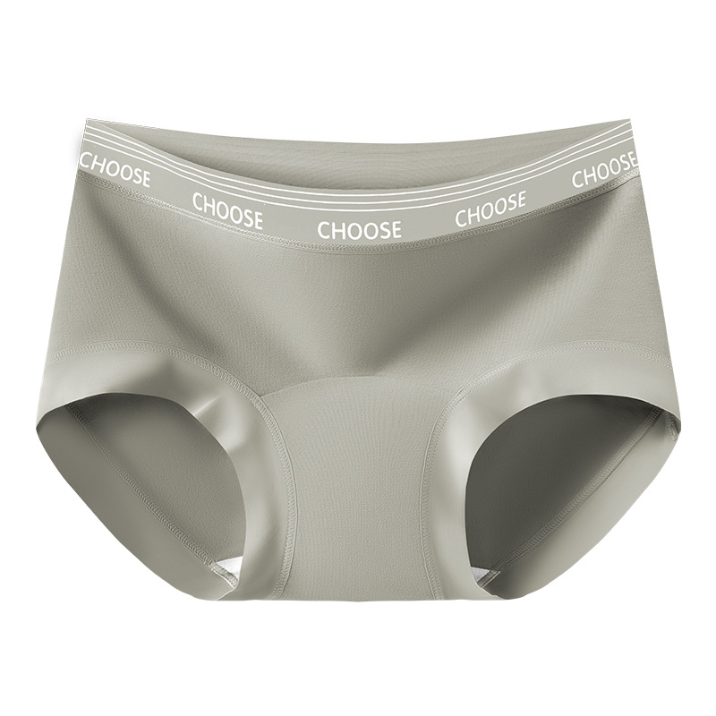 Ropa interior de algodón puro algodón antibacteriano tipo A algodón cómodo bolso de cadera deportes de color sólido pantalones triangulares femeninos son refrescantes.