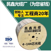 户外光缆层绞式铠装光缆GYTS光纤线8芯光缆单模烽火光纤室外光缆