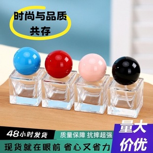 Perfume Bottled Bare Bottle Portable in stock Transparent 18ml Small Capacity Bottled Glass Perfume Bottle Perfume Bottle
