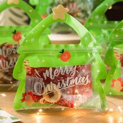 卸売クリスマスキャンディバッグチョコレート包装袋漫画ヌガーバッグセルフシールスナックバッグ