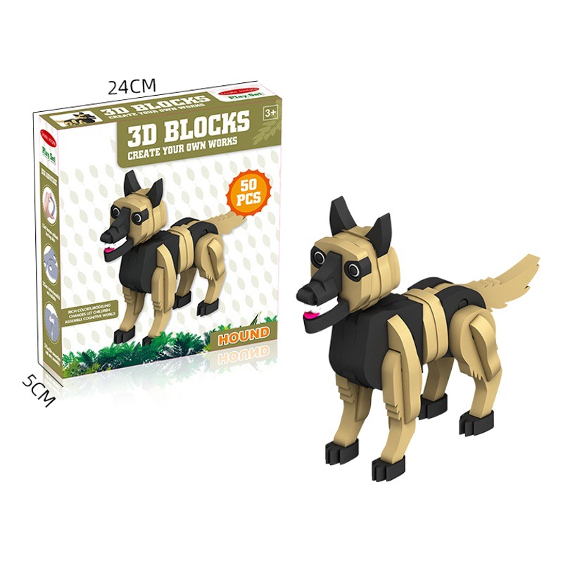 3D EVA rompecabezas tridimensional kindergarten educación temprana rompecabezas serie Animal niño Regalo de Cumpleaños Fuente de la fábrica