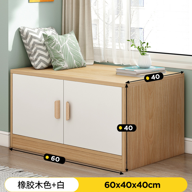 Armario de la ventana de la Bahía Gabinete de la ventana de pie gabinete de balcón del hogar gabinete del piso del dormitorio gabinete bajo armario del balcón de almacenamiento en el pecho de cajones