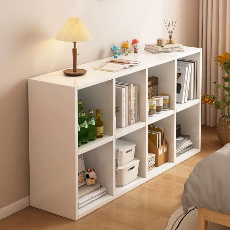 Низкий книжный шкаф, напольная книжная полка, бытовой комбинированный книжный шкаф, небольшой шкаф для хранения, шкаф для хранения, свободная комбинация, решетчатый боковой шкаф