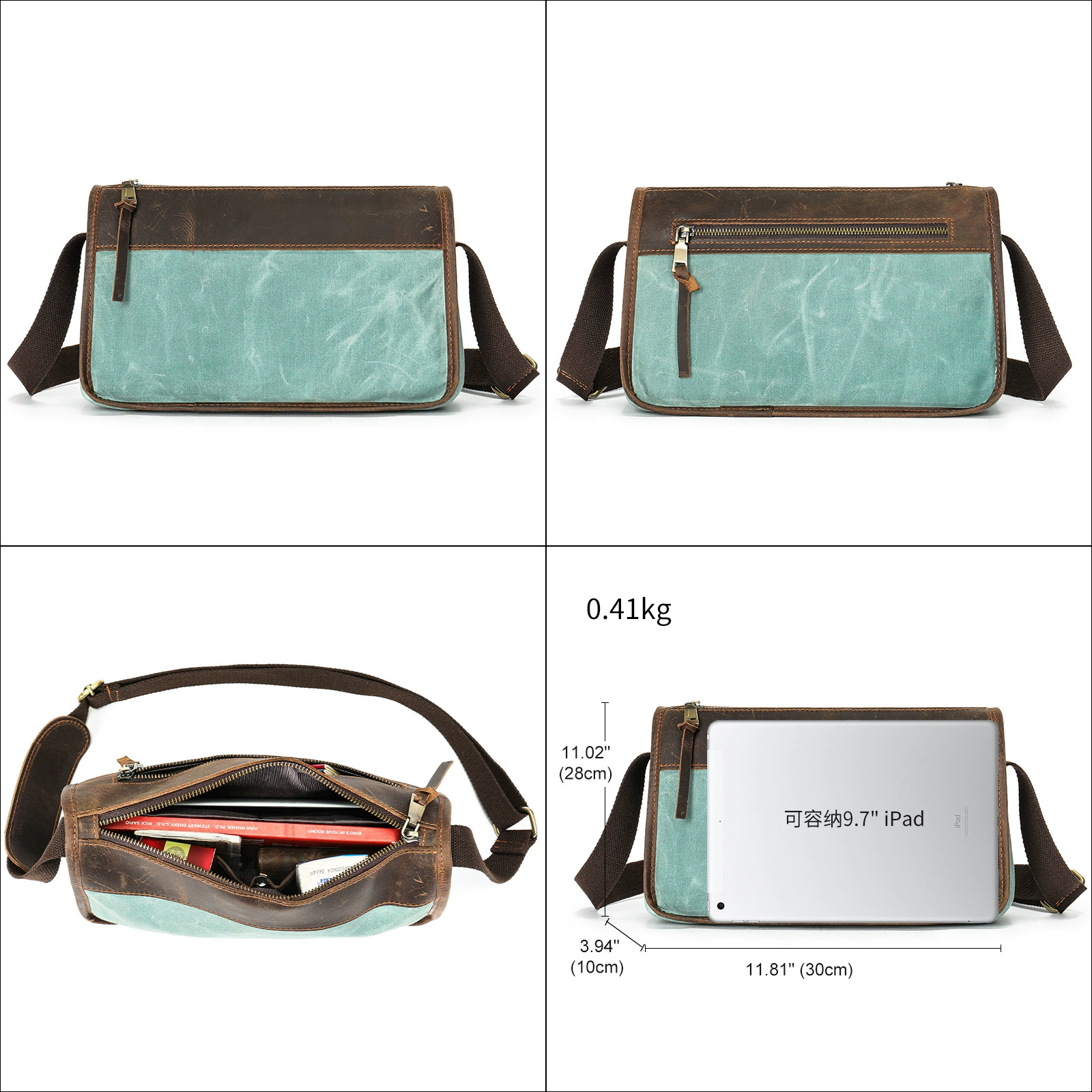 Cloth shoulder bag, high-end