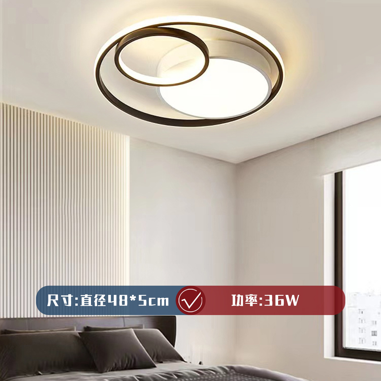 흑백 조롱박 48cm