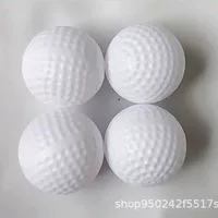 Производитель мячей для гольфа из HDPE для тренировок в помещении, непористые игрушечные мячи, оптовая продажа, высокая эластичность, индивидуальный заказ