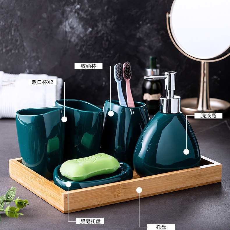 Green Japanese set for hotel