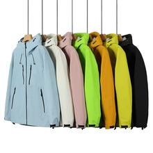 新冬户外连帽冲锋衣女三合一可拆卸羽绒内胆团购保暖防水外套男款