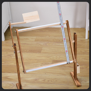 X70T Solid Wood Embroidery Frame Cross-Stitch Stand 1m Embroidery Cloth Adjustable Desktop Suzhou Embroidery Frame Cross-Stitch