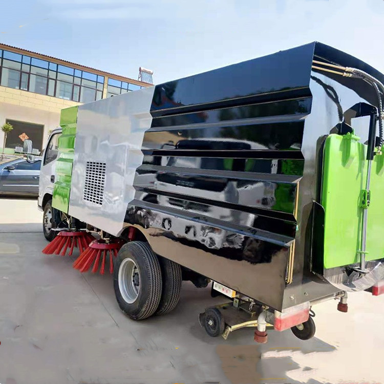 成德 环卫车 道路洗扫一体 街道垃圾清扫车