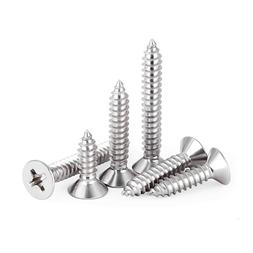 KA countersunk head self-tapping countersunk high-strength 304 stainless steel 201 stainless steel flat head cross self-tapping screw GB846