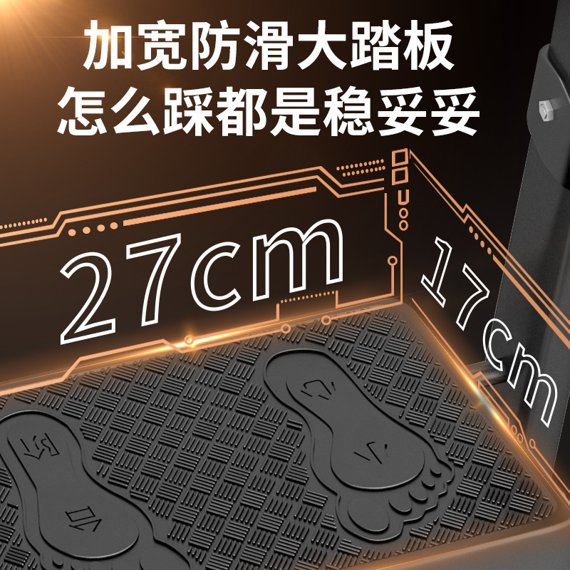 escalera doméstica plegable telescópico multifuncional escalera en zigzag interior escalera plegable escalera escalera de ático escalera gruesa portátil