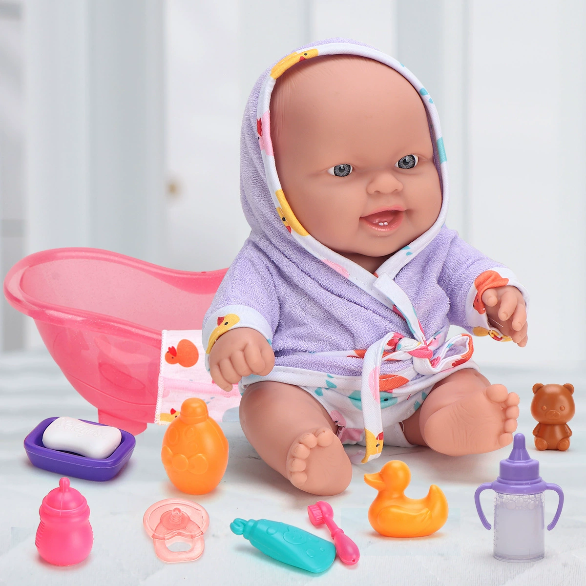 New item educational lifelike Fully Vinyl mini reborn baby d