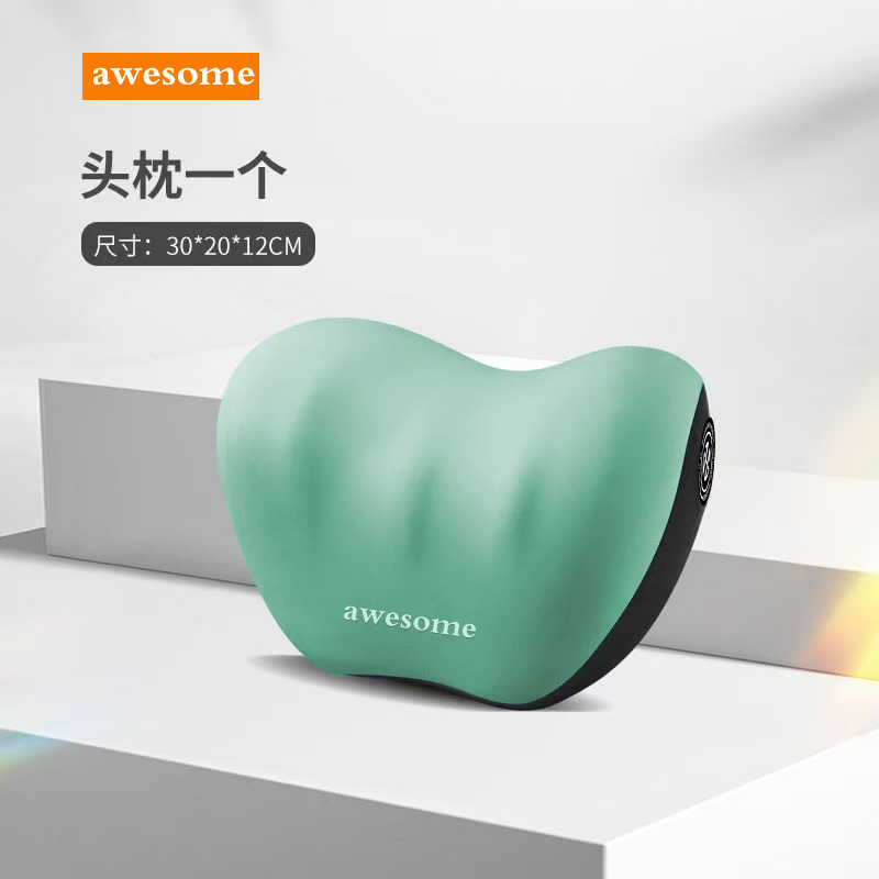Car Headrest Lumbar Pillow Cushion Car Driving Backrest Car Waist Support Lumbar Neck Pillow Waist Support Pillow