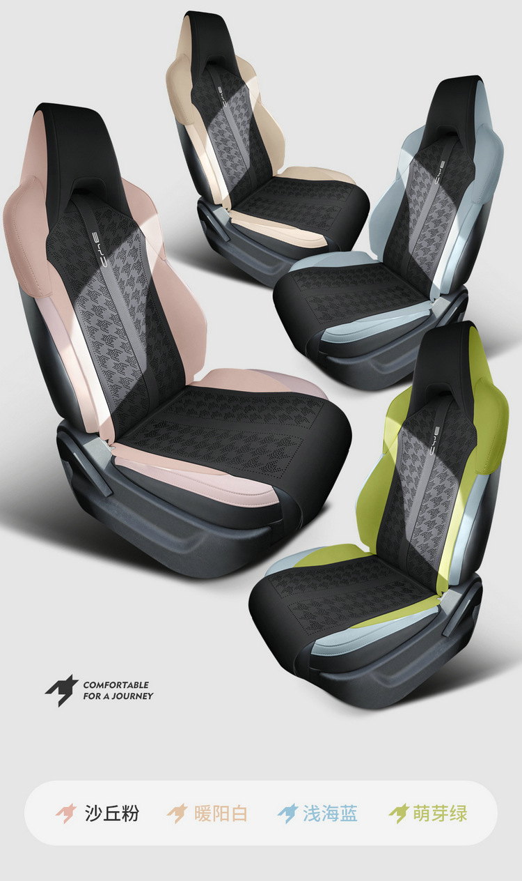 2025 BYD Seagull Seat Cover Glory Edition Special Cushion Haiou Four Seasons Universal Seat Cover Car Seat Cushion 25