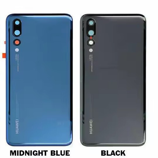Suitable for Huawei P20Pro Mobile Phone Back Cover Glass P20Pro Battery Glass Back Cover Replacement with Mirror Frame Back Cover