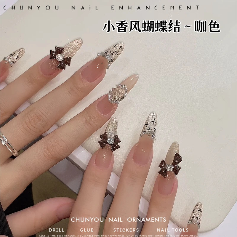 Nuevas joyas de manicura arco de arco image 6