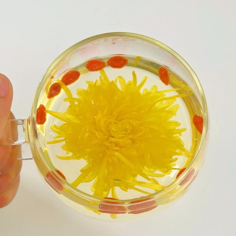 菊のクコの茶は独立して包装して卸売りして代行します。クコの菊の茶の黄山の金糸の皇菊の卸売りを代行します。|undefined