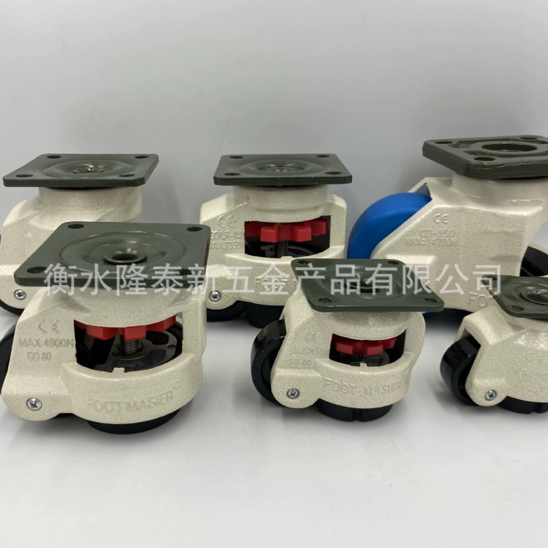 福馬輪40F60F80F100F120F重キャスター自動設備サポート足水平調整ユニバーサルホイール|undefined