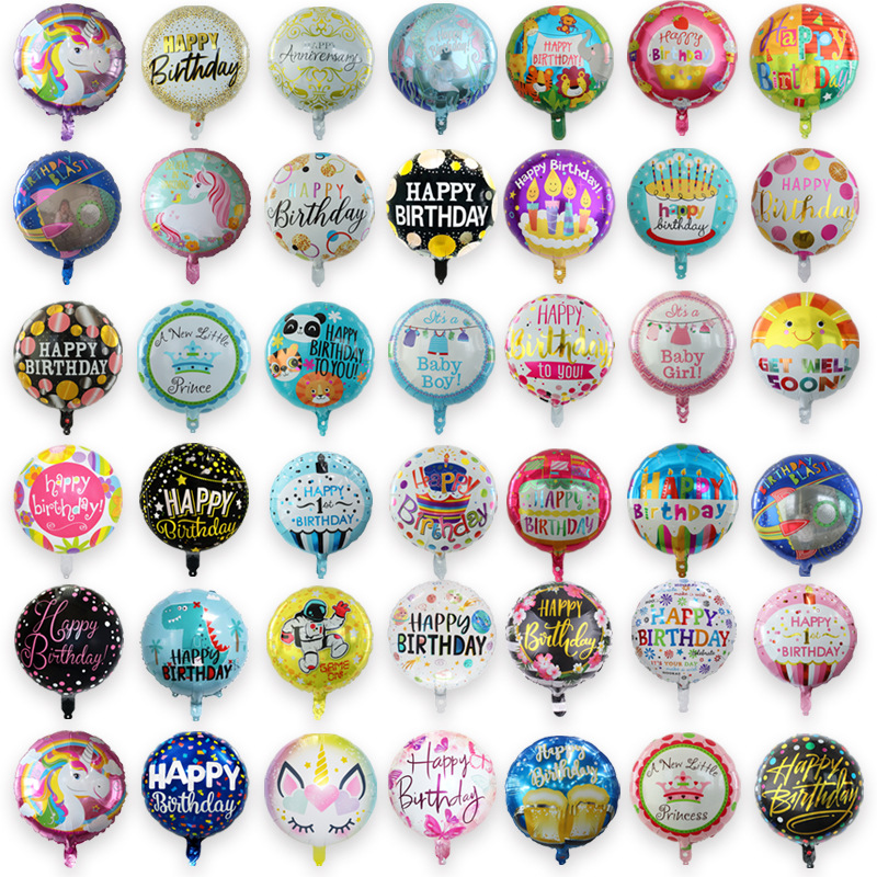 Round cartoon space balloon