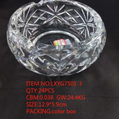 Ceniciero de cigarro transparente con patrón de diamante KTV hotel hogar cuadrado cenicero de vidrio redondo cenicero mayorista image 17