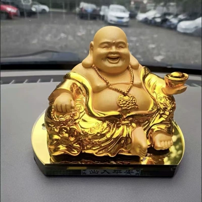 Avtomobil Bəzəkləri Maitreya Budda Mərkəzi Konsol, Təhlükəsizlik Amuleti